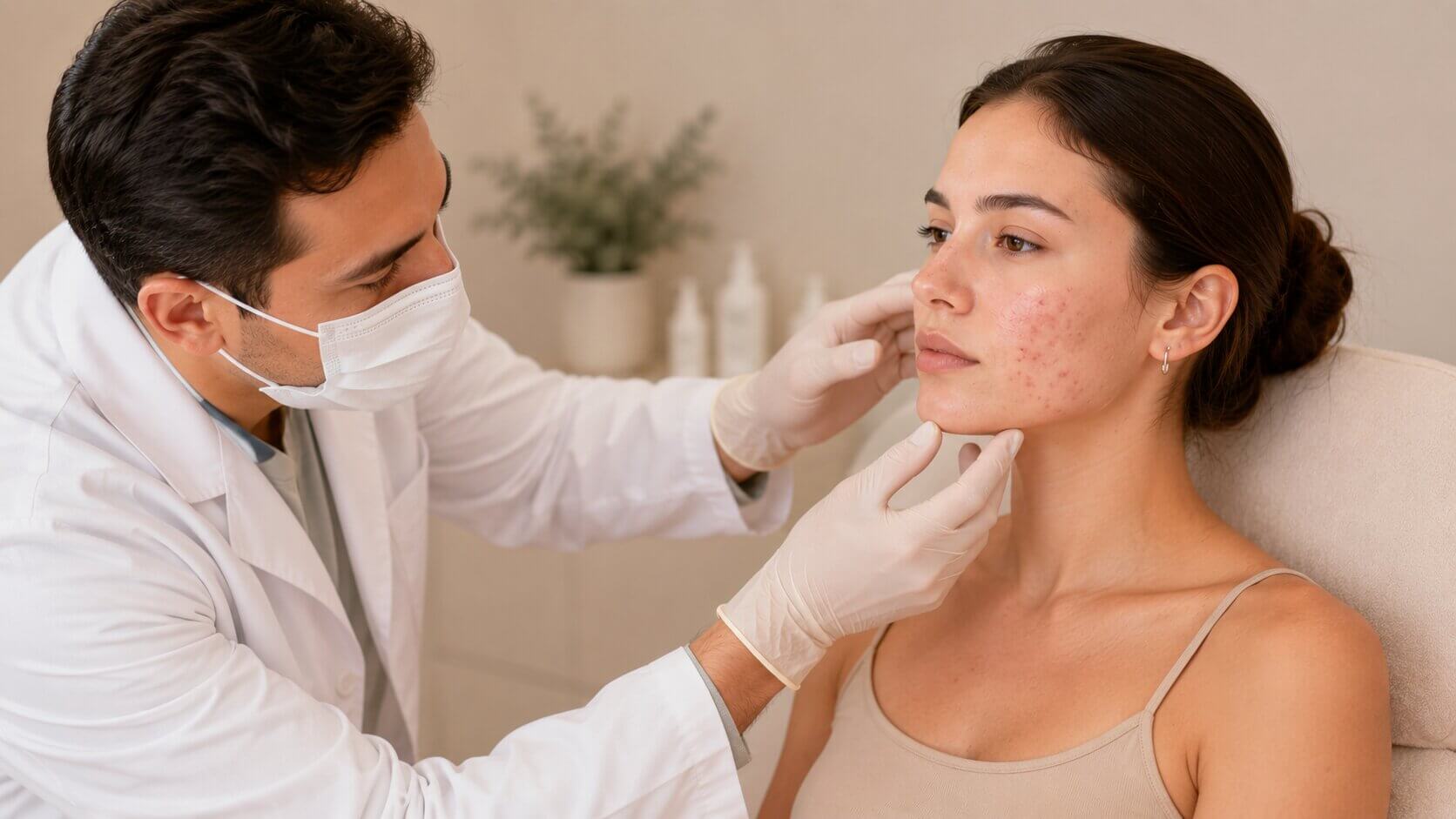 Acne treatment consultation