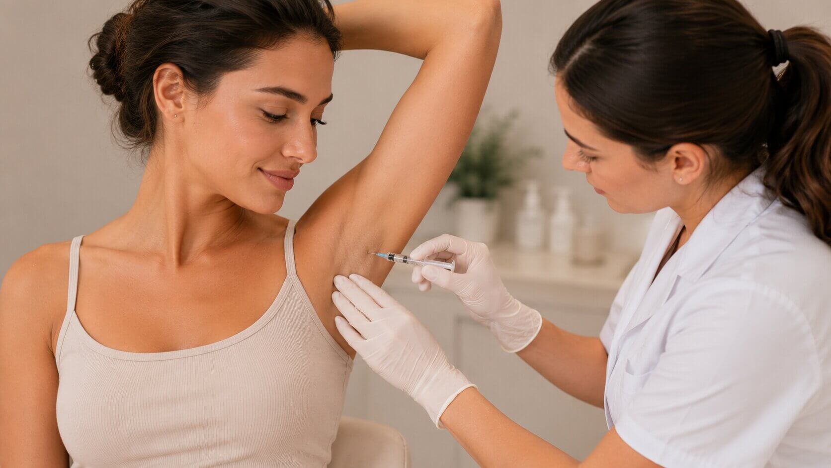 Excessive sweating treatment