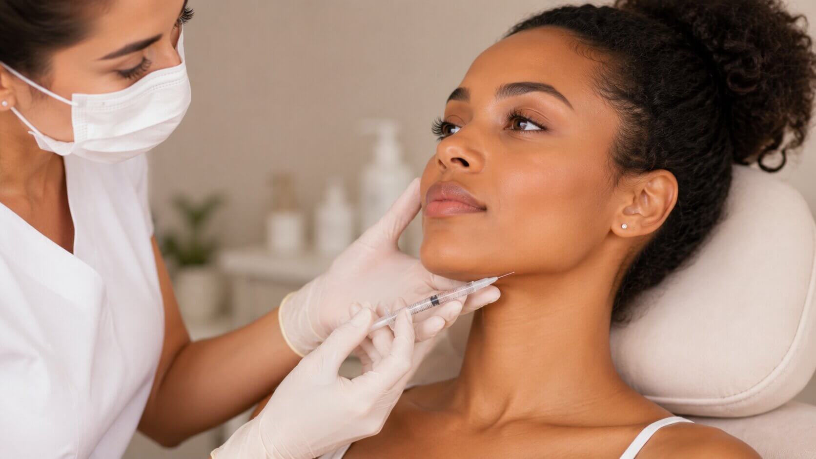 Jaw and chin contouring
